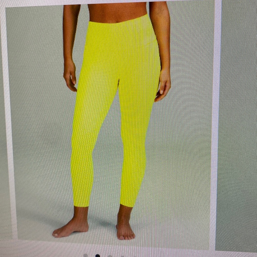 Never worn Lululemon wonder under high-rise type 25 inch